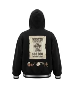 هودی مشکی طرح وسترن WANTED سروا - Image 2
